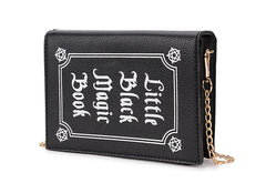Grimoire Spellbook Crossbody Bag