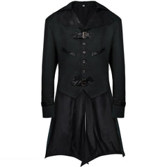 Raven Tail Punk Gothic Coat