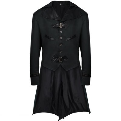 Raven Tail Punk Gothic Coat