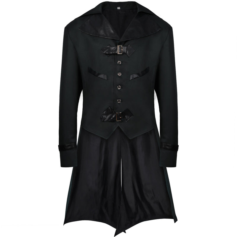 Raven Tail Punk Gothic Coat