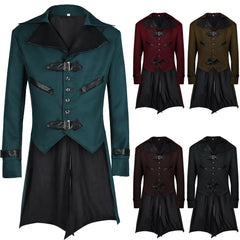 Raven Tail Punk Gothic Coat