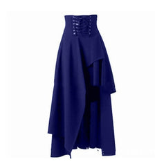 Dark Doll Lace-Up Gothic Skirt