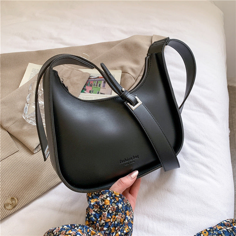 Little Black Retro Crossbody Bag