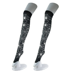 Spider Lace Over-the-Knee Socks