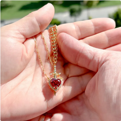 Pierced Heart Dagger Pendant